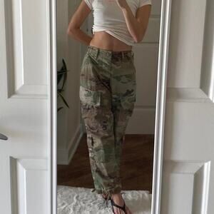 Urban Outfitters Renewal Re-worked Vintage Khaki Camo Pants